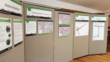 Access to Headington Exhibition panels